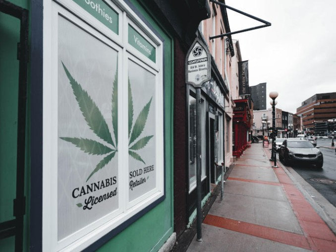 Cannabis dispensary storefront in Los Angeles, one of over 20 cannabis brand leases
