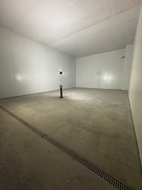 Finished panel room, second view